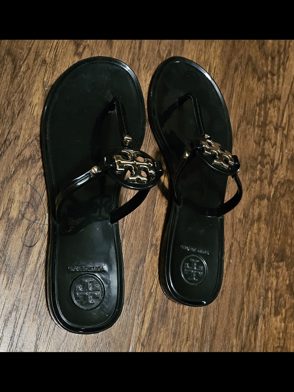 Tory Burch Mini Miller Jelly Thong Sandals